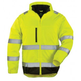 HI WAY XTRA VESTE 2/1 POLYESTER HIVIZ JAUNE 3M L