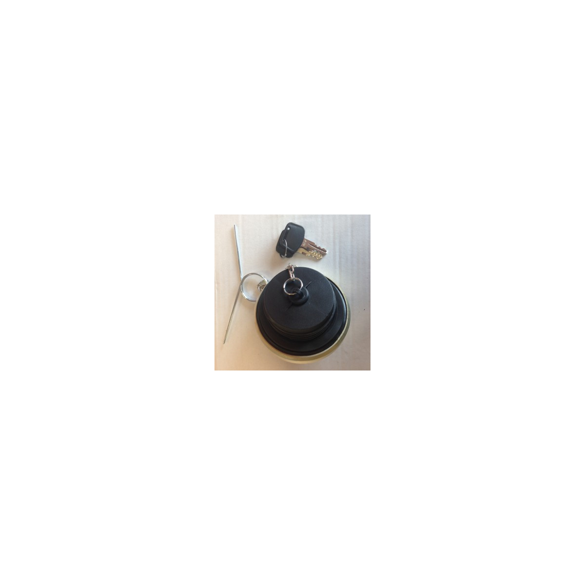 Bouchon De Réservoir 60mm Pour Scania - Avec 2 Clés Et Chaîne - Modèle ES0101D1396