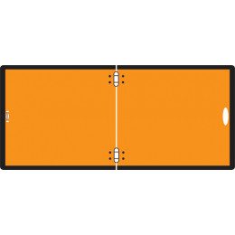 Mini Plaque Orange Neutre Pliable 300 X 120 