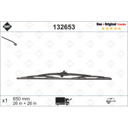 Essuie-glace SWF 132653 RENAULT 82559001 650mm