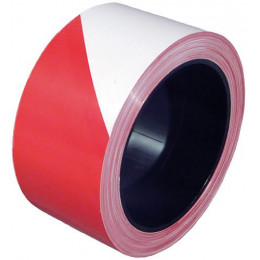 RUBAN DE BALISAGE ROUGE ET BLANC 200M