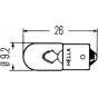 Lampe témoin 24V 4W BA9s T4W Bte de 10