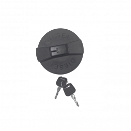 BOUCHON RESERVOIR PLASTIQUE 80MM CLE 2 ERGOTS