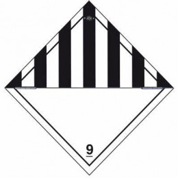 ADR ETIQUETTE Symbole cl 9 ALU