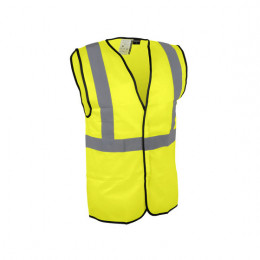 GILET. 100% POLYESTER. FERMETURE AUTO-AGRIPPANTE.