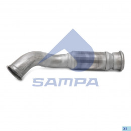 Tuyau d'échappement Dinex 8AE035 - Euro 6 pf.22 101 241