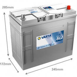 Batterie 125Ah VARTA Promotive Black Heavy Duty