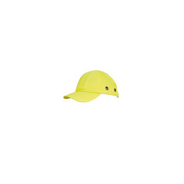 Casquette de sécurité jaune